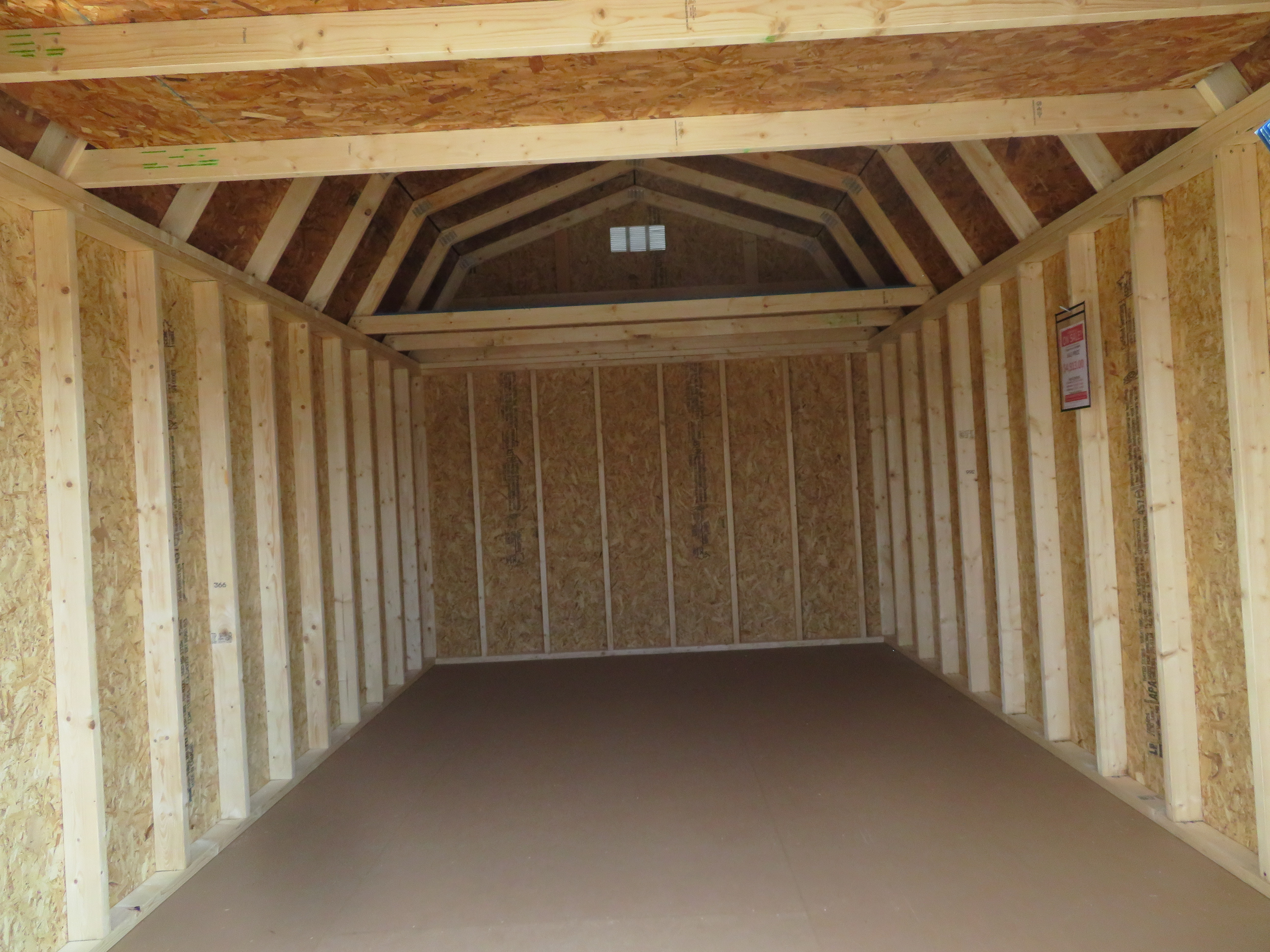 10x16 Old Hickory Buildings Lofted Barn Shed